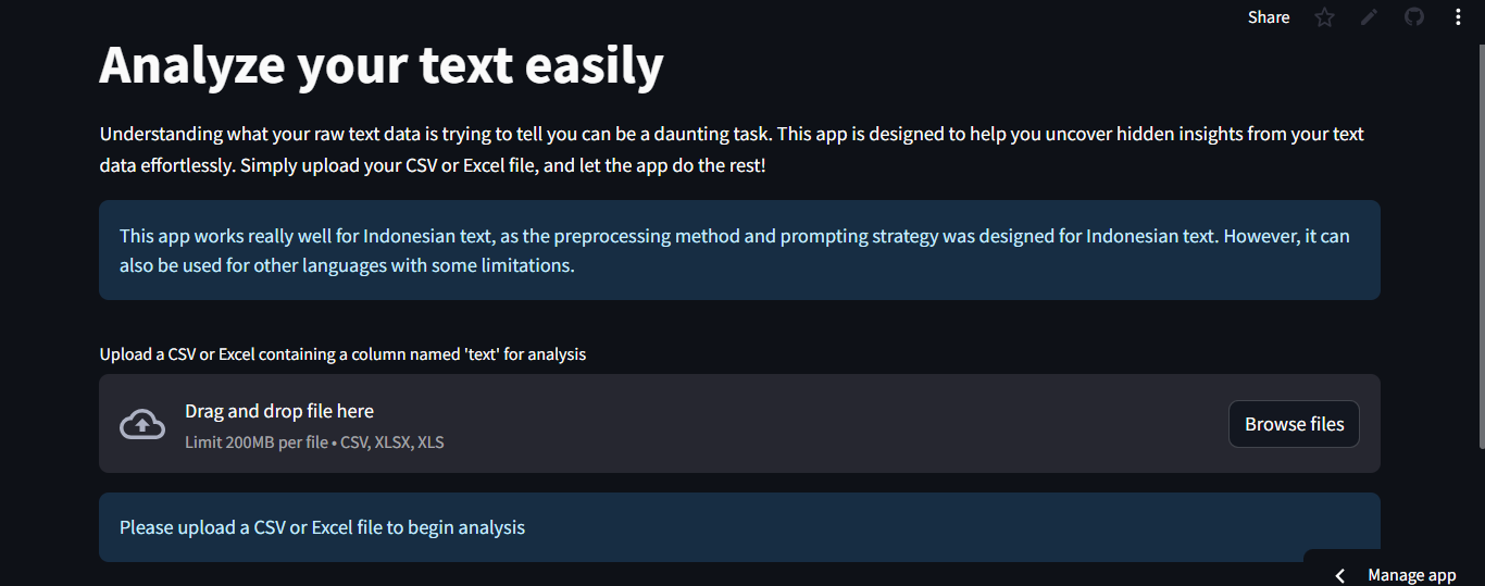 Automate Text Insights App