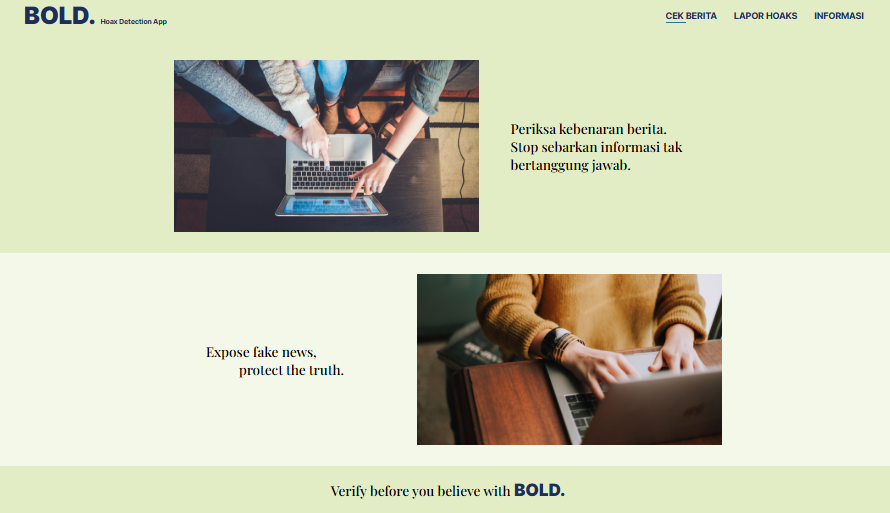 Implementation of Shallow Neural Network to Detect Political News on Web App Bold